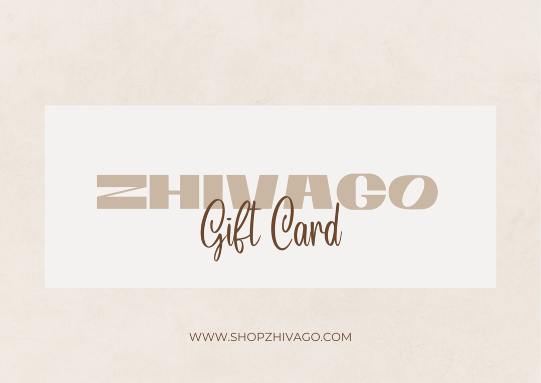 Zhivago Gift Card Zhivago Gift Card