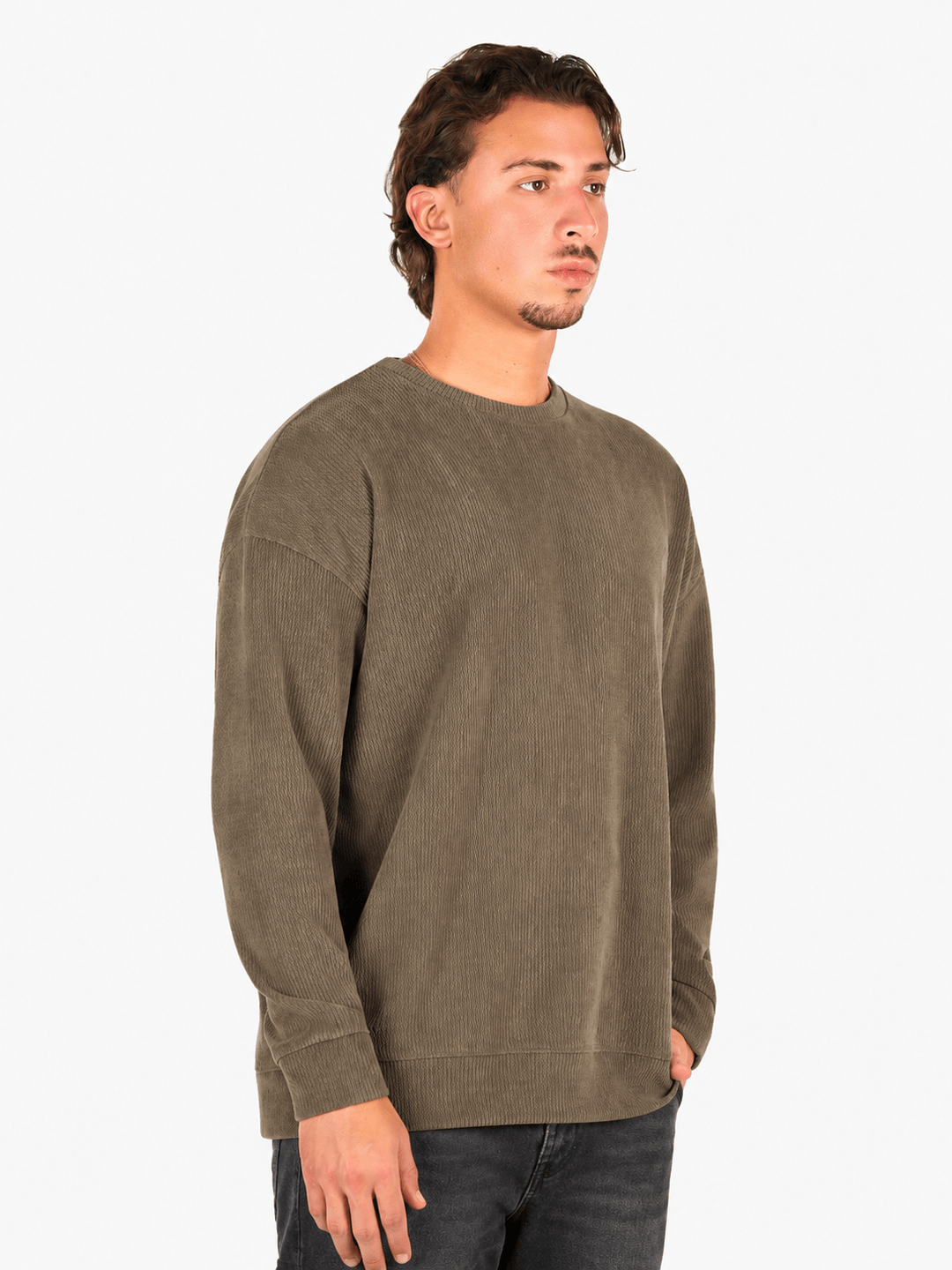 Zhivago Men Men Crew Necks Textured Crew Neck