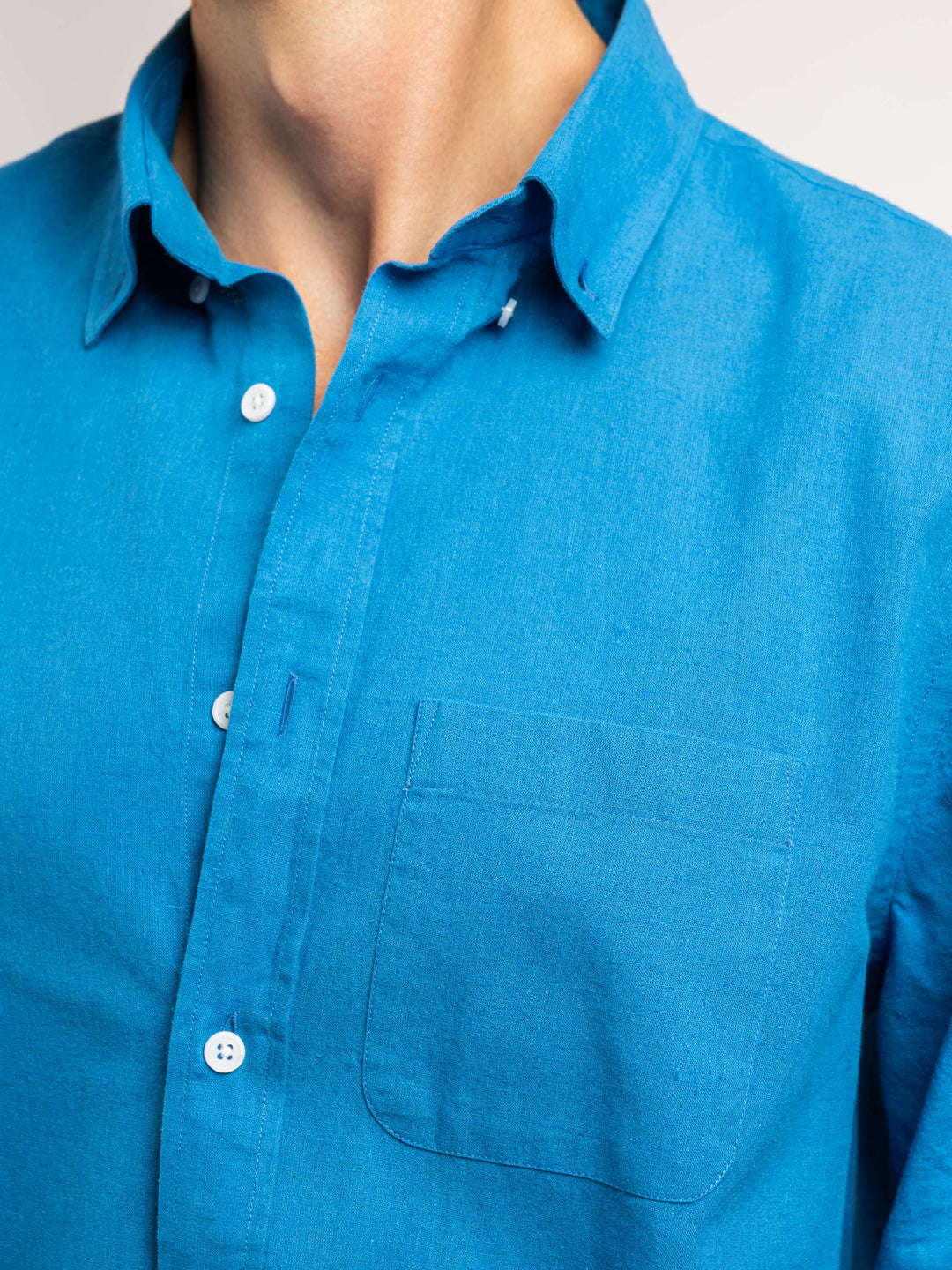 Zhivago Men Men Linen Shirt Relaxed Fit Linen Shirt