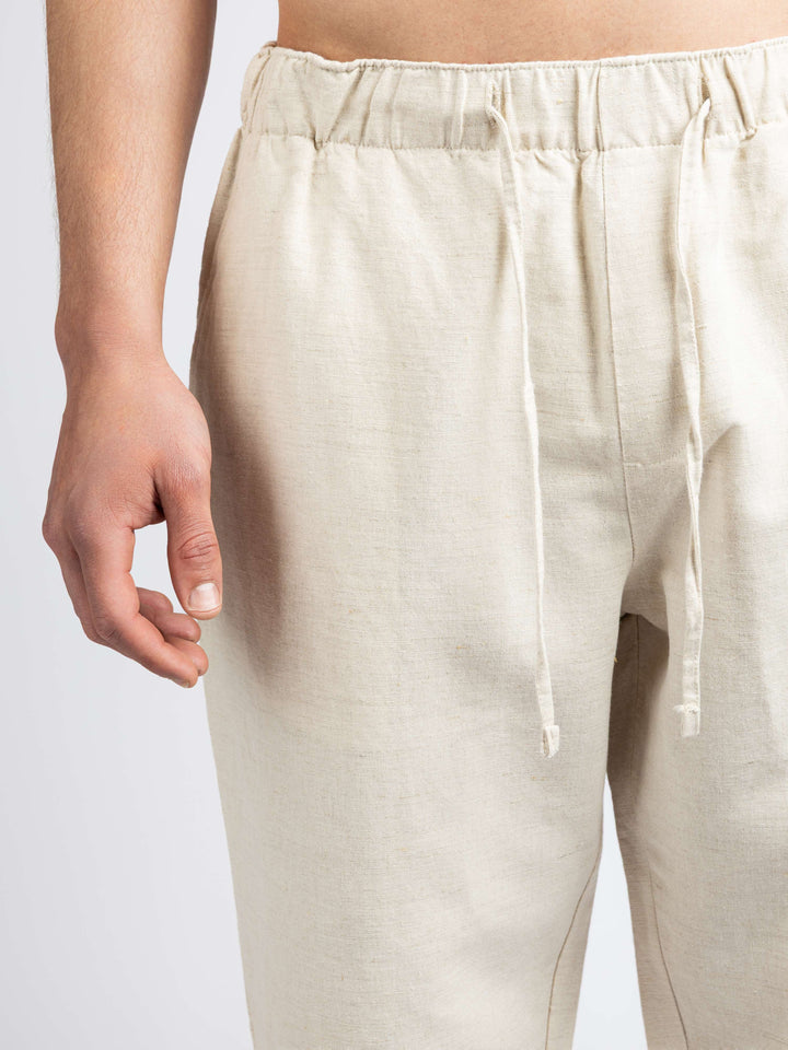 Zhivago Men Men shorts Relaxed Fit Linen Pants