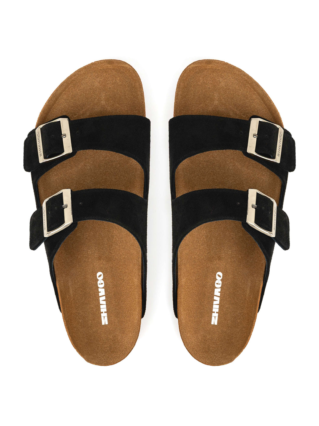 Zhivago Men Men Slides Eterna Black Men - Genuine Leather