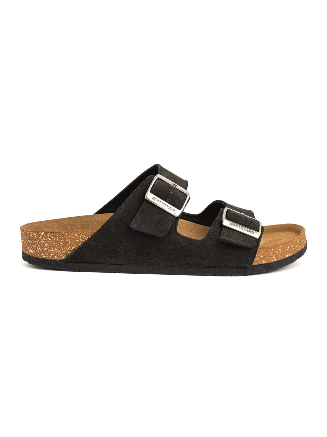 Zhivago Men Men Slides Eterna Grey Men - Genuine Leather