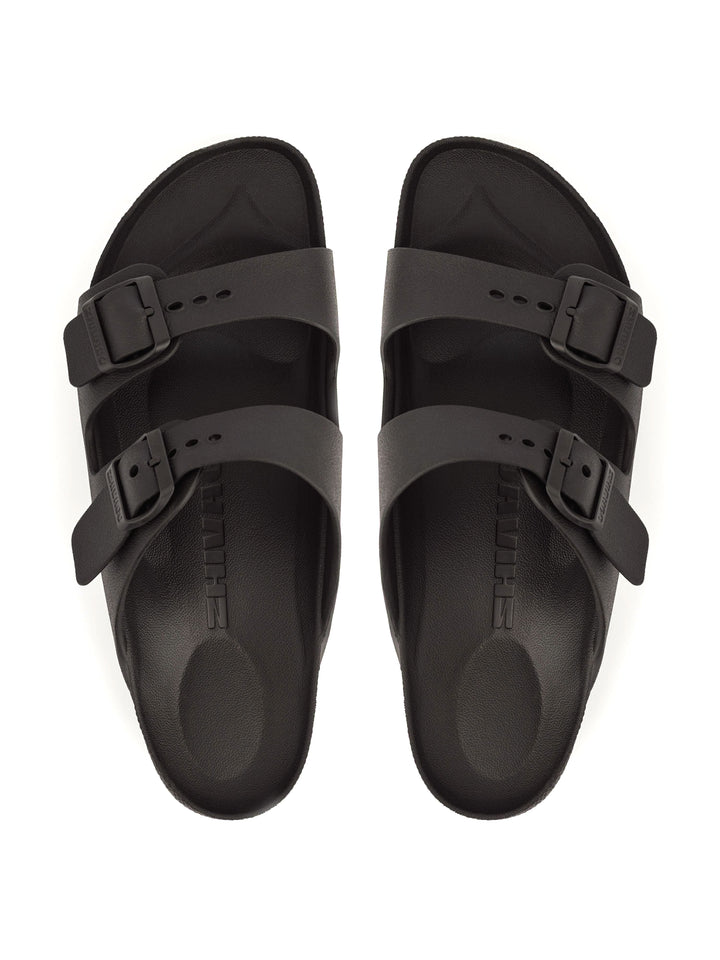 Zhivago Men Men Slides Zheva Black | Carbon - Men