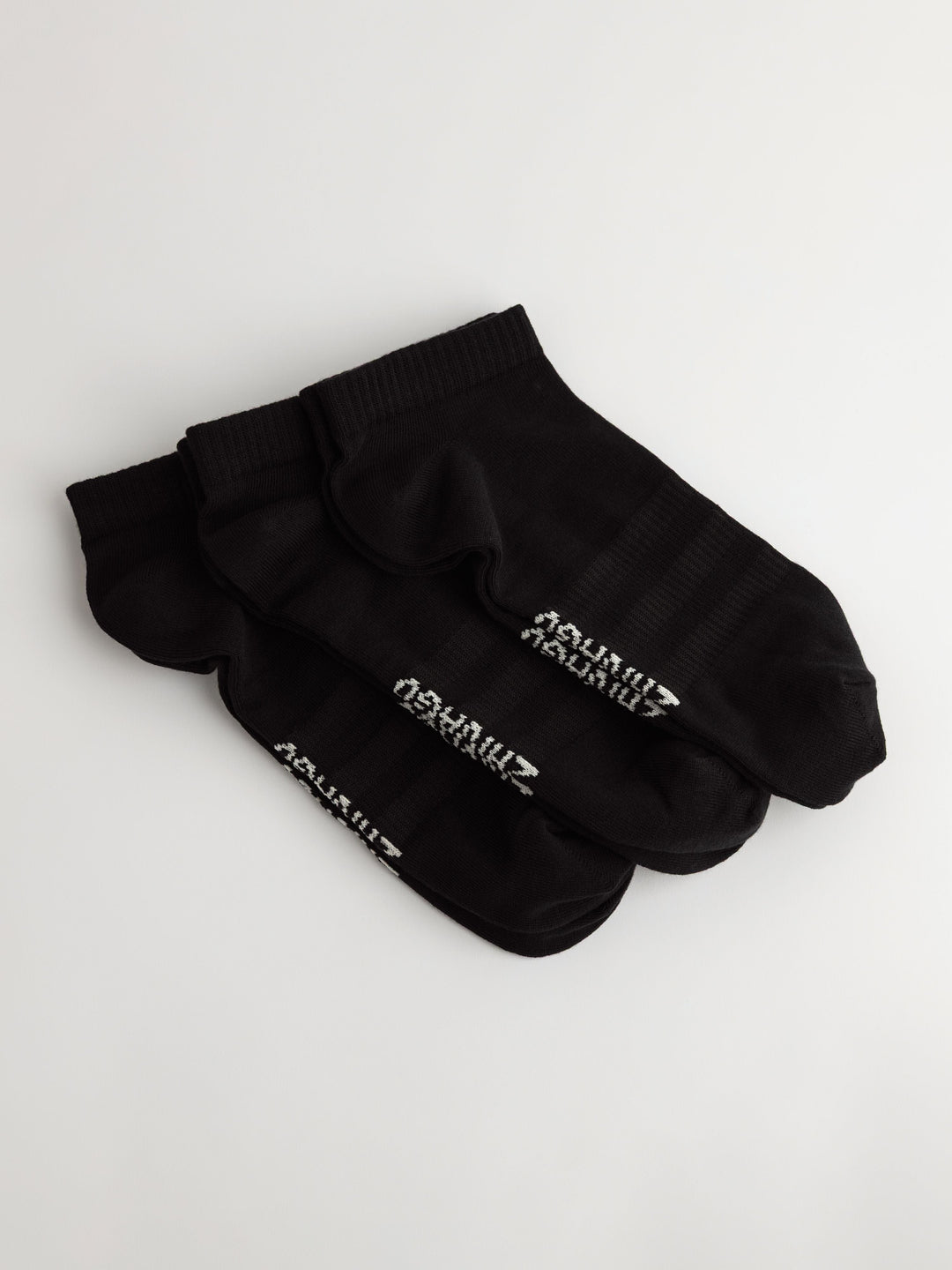 Zhivago Men Men Socks Black Essential Ankle Socks – 3 Pack