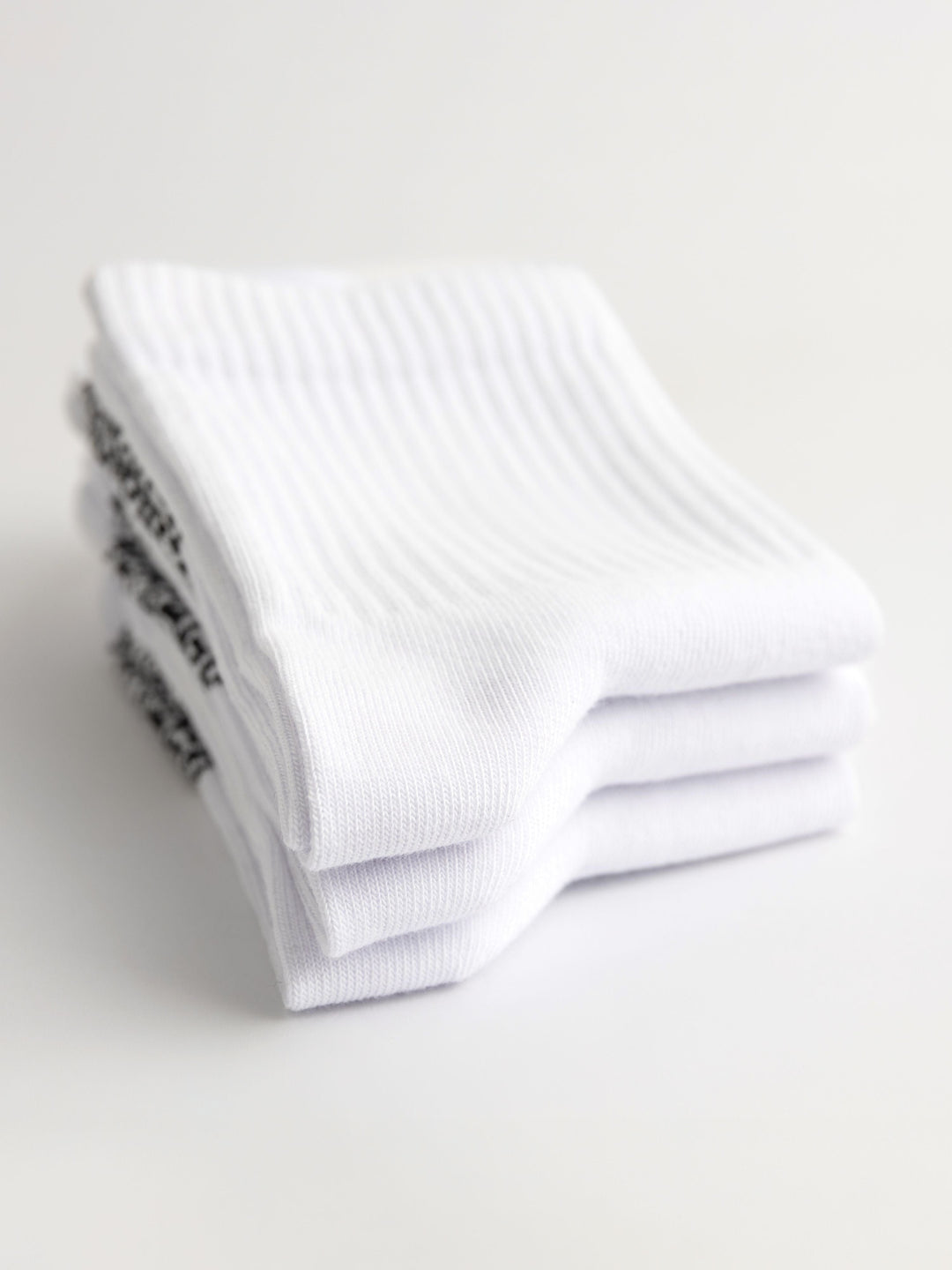 Zhivago Men Men Socks White Essential Crew Socks – 3 Pack