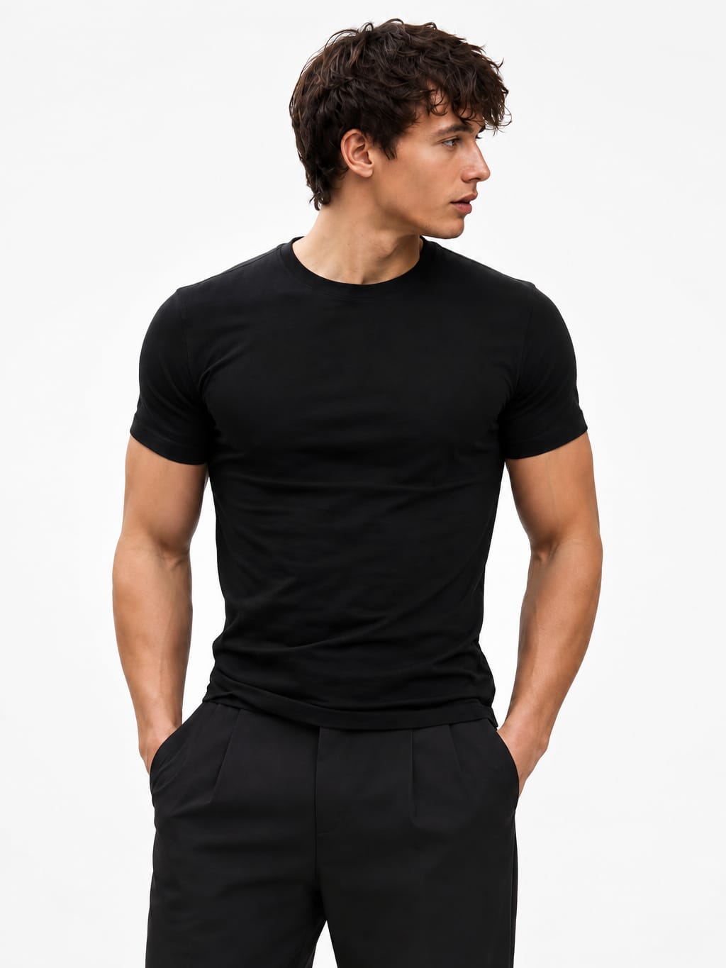 Zhivago Men Men T-shirt Black / S Essential Crew Tee