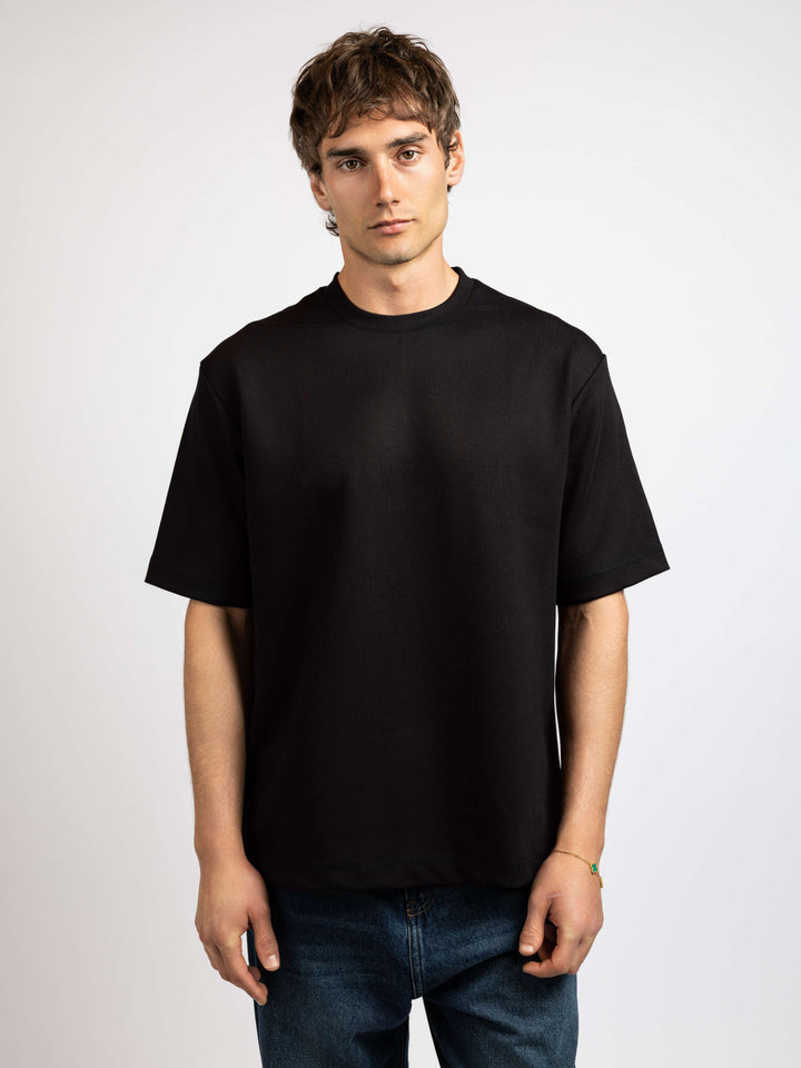 Zhivago Men Men T-shirt Black / S Half-Sleeve Oversized T-Shirt