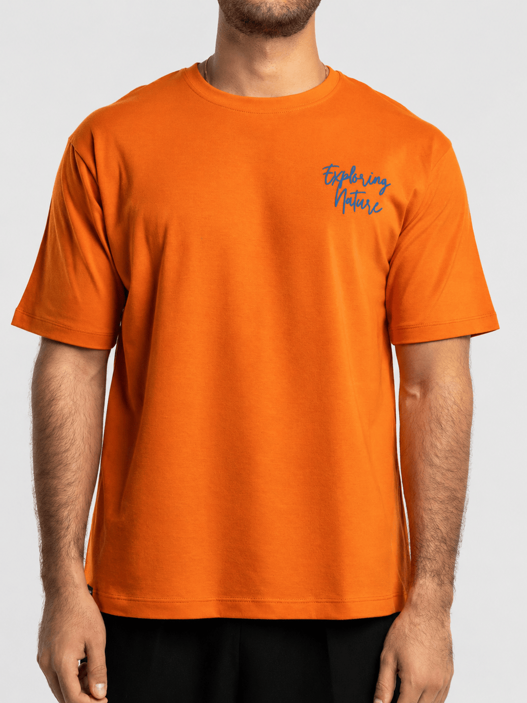 Zhivago Men Men T-shirt Orange Exploring Nature T-Shirt