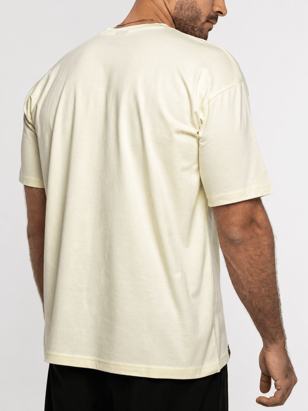Zhivago Men Men T-shirt Pale Yellow Free Spirit T-Shirt