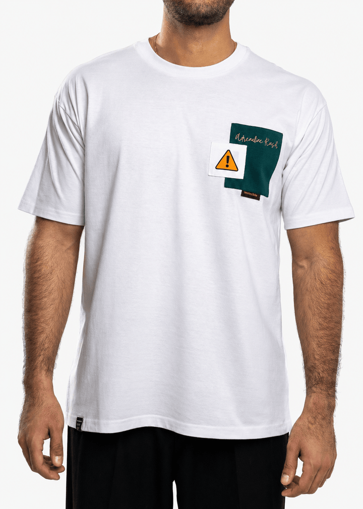 Zhivago Men Men T-shirt White Adrenaline Rush T-Shirt