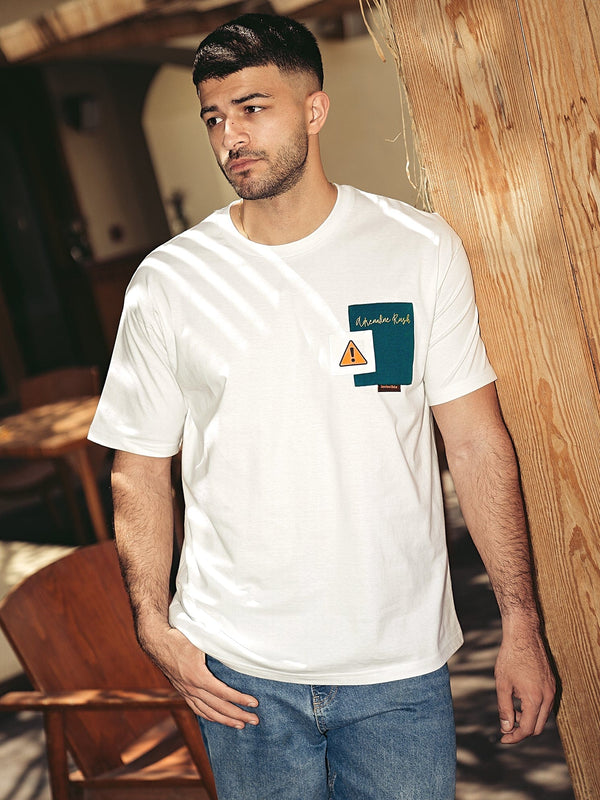 Zhivago Men Men T-shirt White Adrenaline Rush T-Shirt