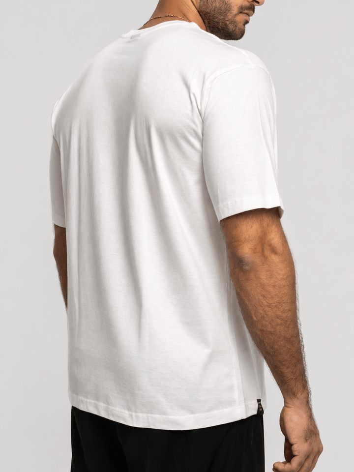 Zhivago Men Men T-shirt White Exploring Nature T-Shirt