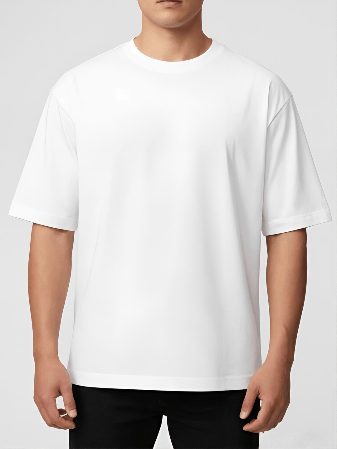 Zhivago Men Men T-shirt White Half-Sleeve Oversized T-Shirt