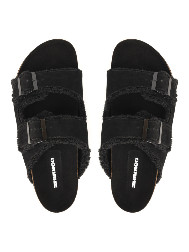 Zhivago Men Men Winter Slides Branda Black