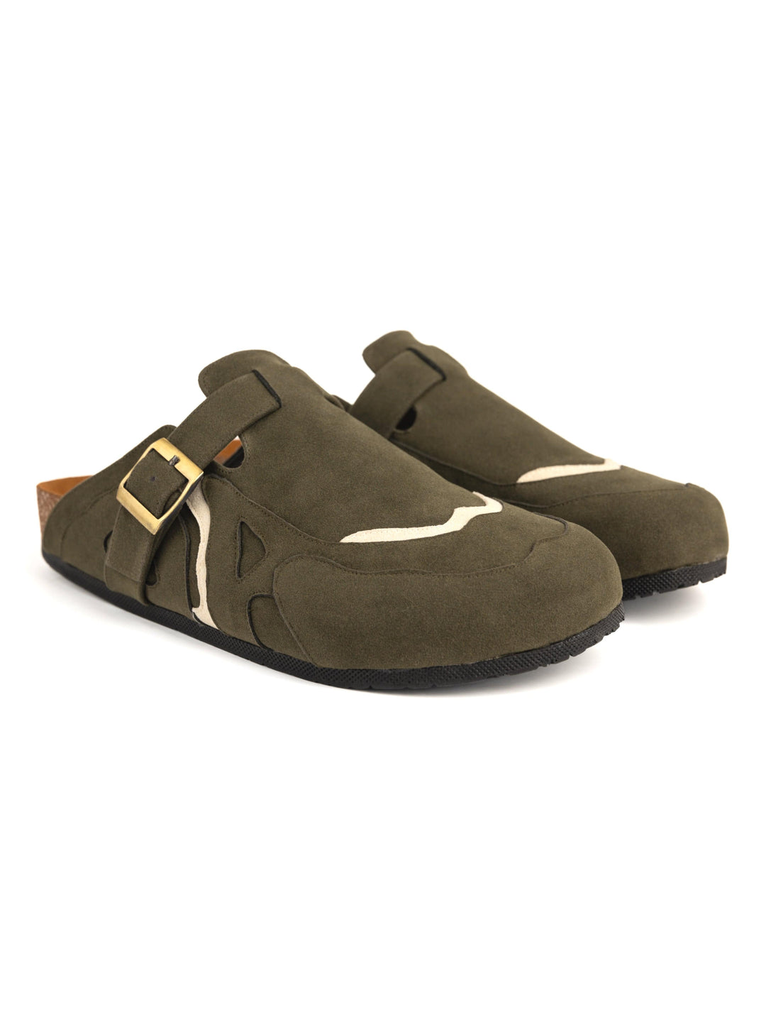 Zhivago Men Men Winter Slides Danto Olive Green