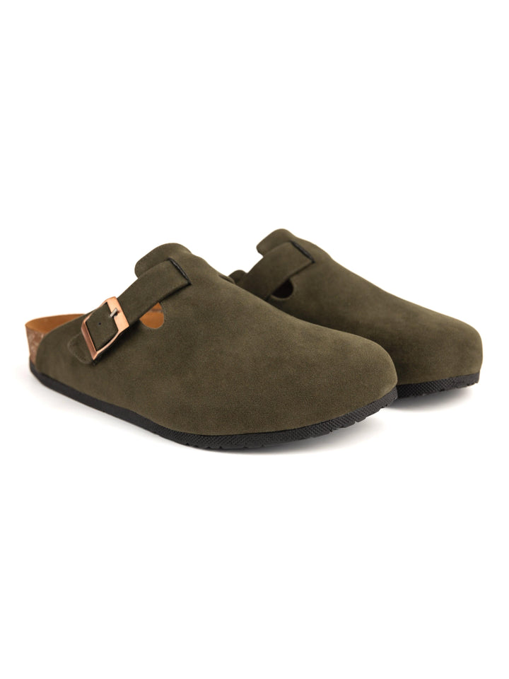 Zhivago Men Men Winter Slides Pablo Olive Green