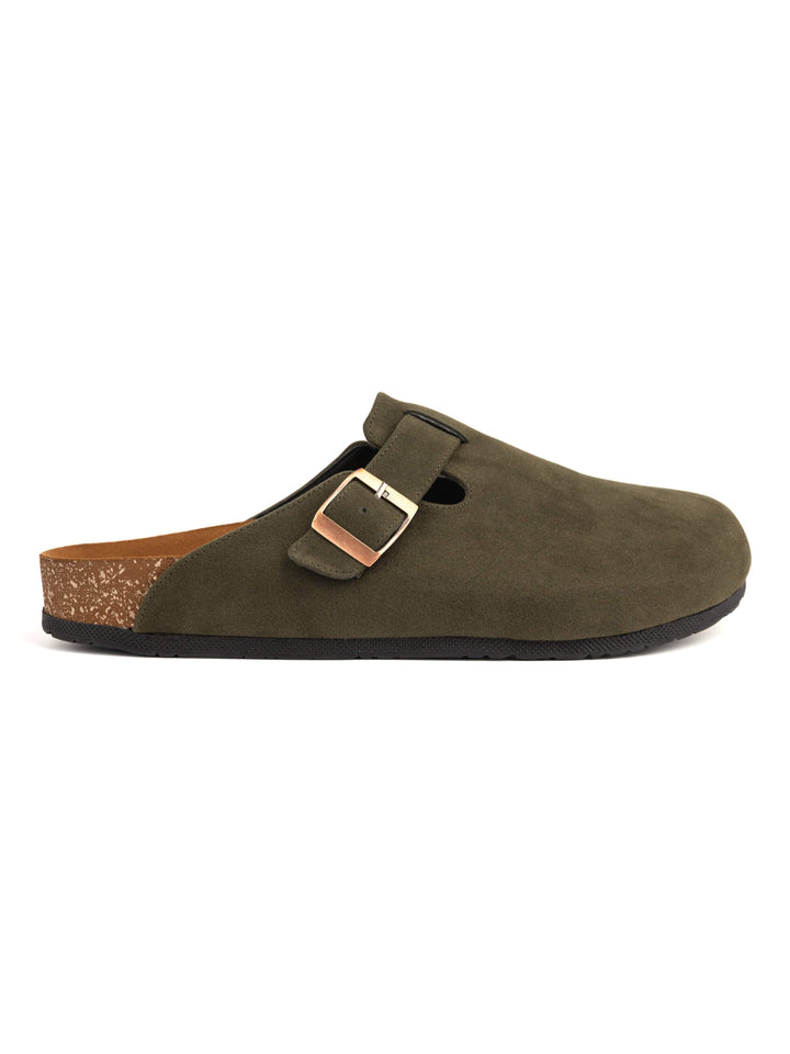 Zhivago Men Men Winter Slides Pablo Olive Green