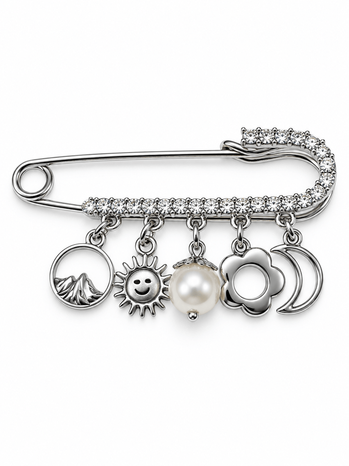 Zhivago Women Accessories Diamond Pin Aura Pins