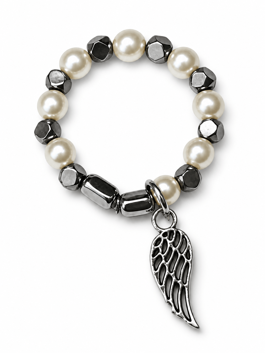 Zhivago Women Accessories Pearl and Feather Harmony Charms