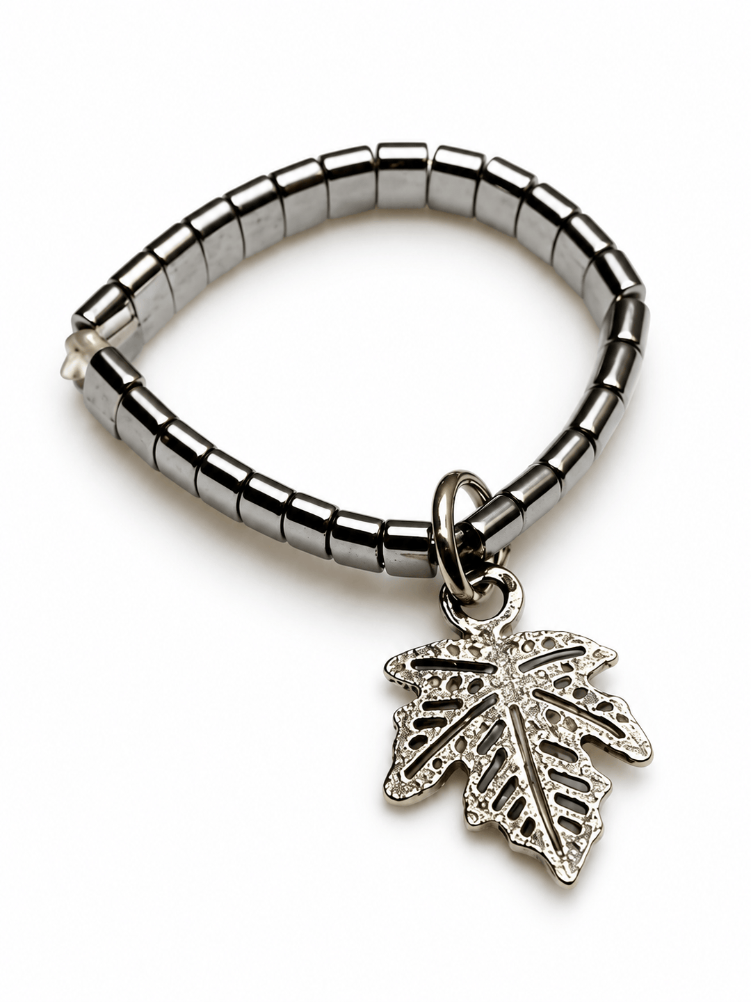 Zhivago Women Accessories Silver Leaf Harmony Charms
