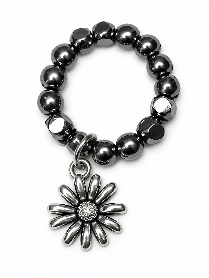 Zhivago Women Accessories Silver Sunflower Harmony Charms