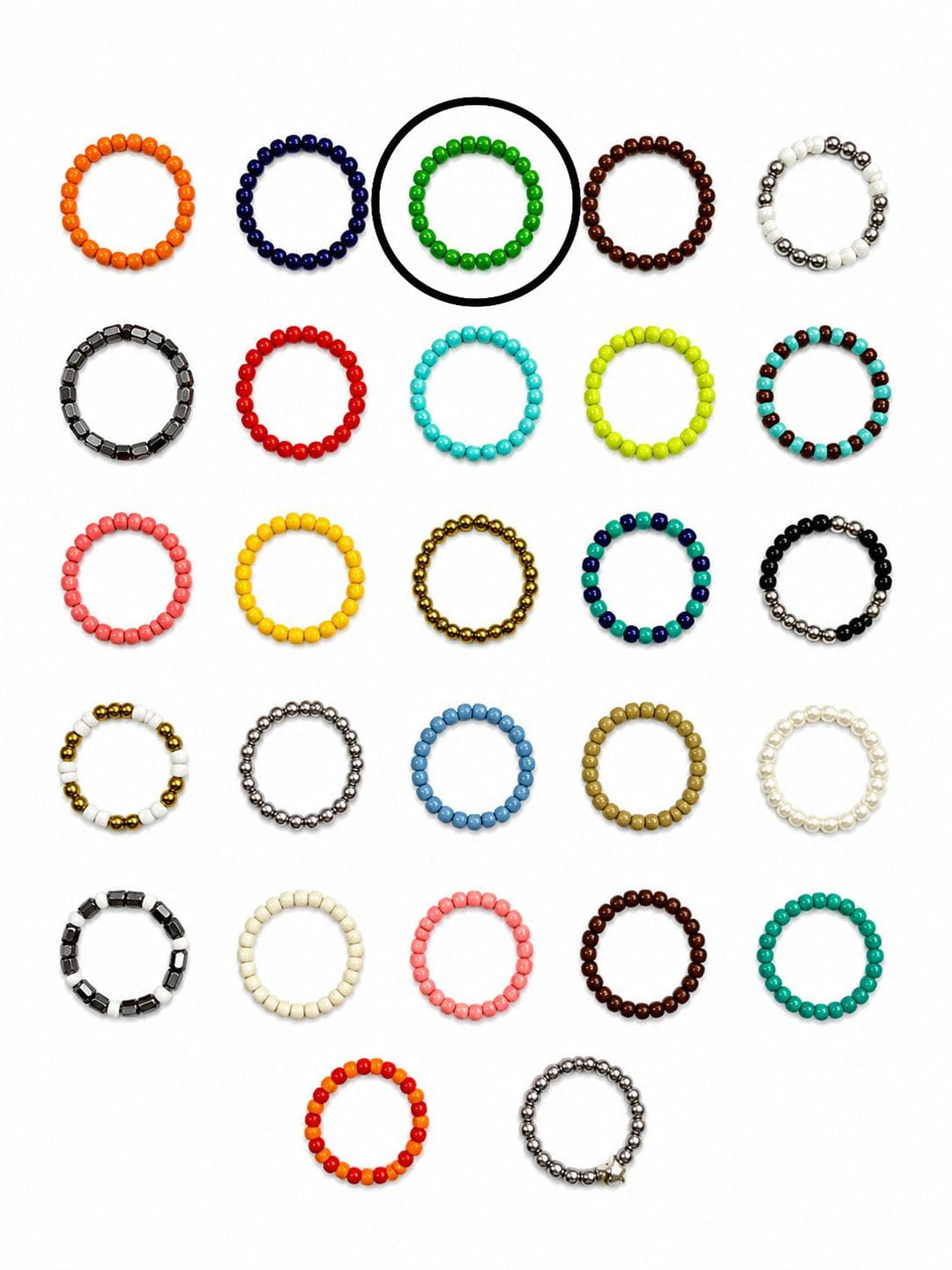 Zhivago Women Accessories Green Ring Charms