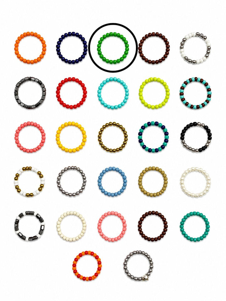 Zhivago Women Accessories Green Ring Charms