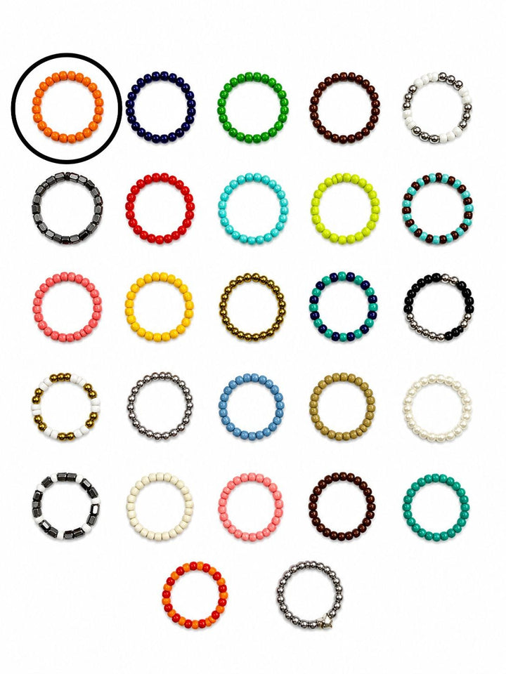 Zhivago Women Accessories Orange Ring Charms