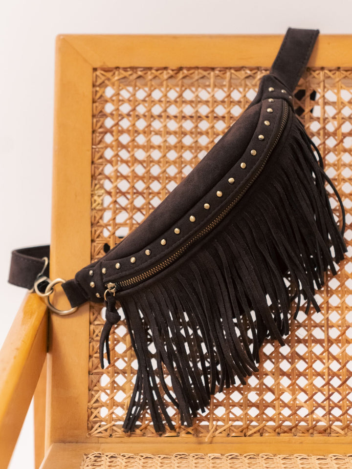 Zhivago Women Women Bags Brown Rove Fringe Waist Bag
