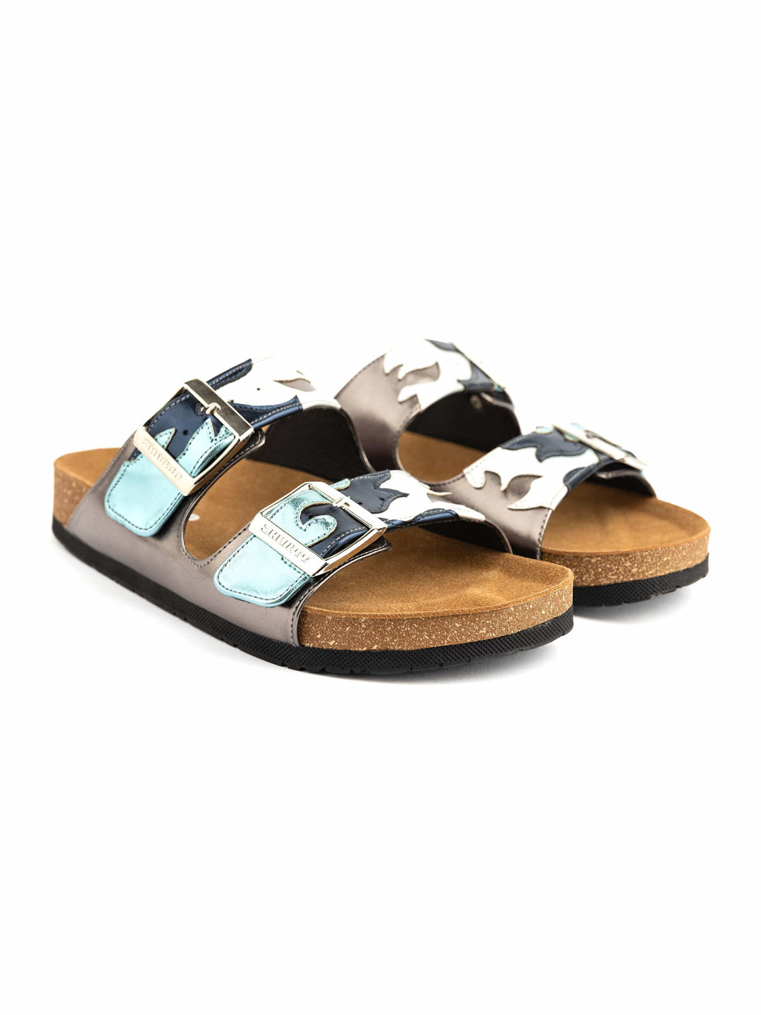 Zhivago Women Women Summer Slides Alessandra Blue