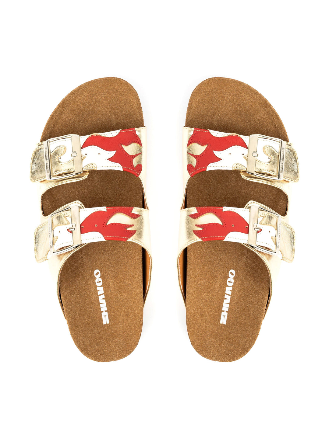 Zhivago Women Women Summer Slides Alessandra Red