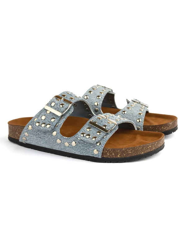 Zhivago Women Women Summer Slides Alessia Denim
