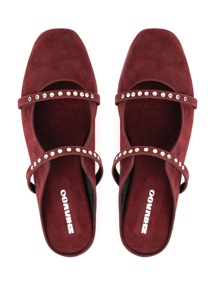 Zhivago Women Women Summer Slides Burgundy Pearline Mule