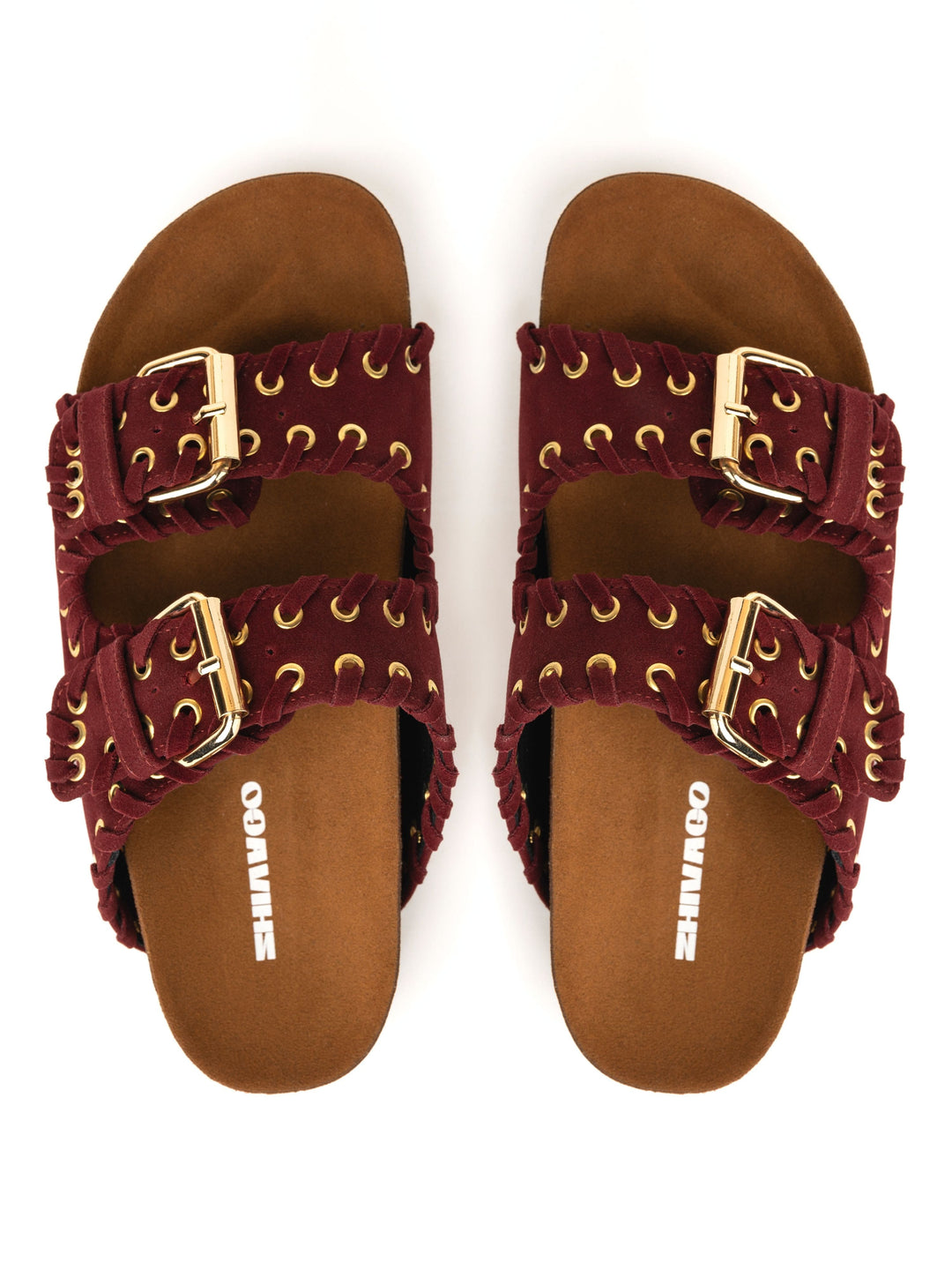 Zhivago Women Women Summer Slides Kea Burgundy