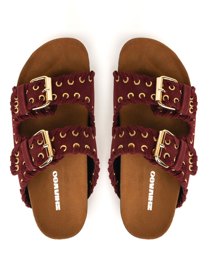 Zhivago Women Women Summer Slides Kea Burgundy