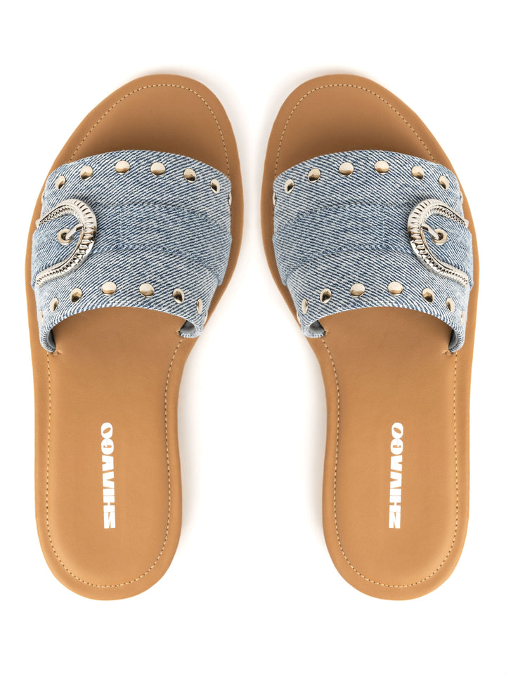 Zhivago Women Women Summer Slides Laia Denim