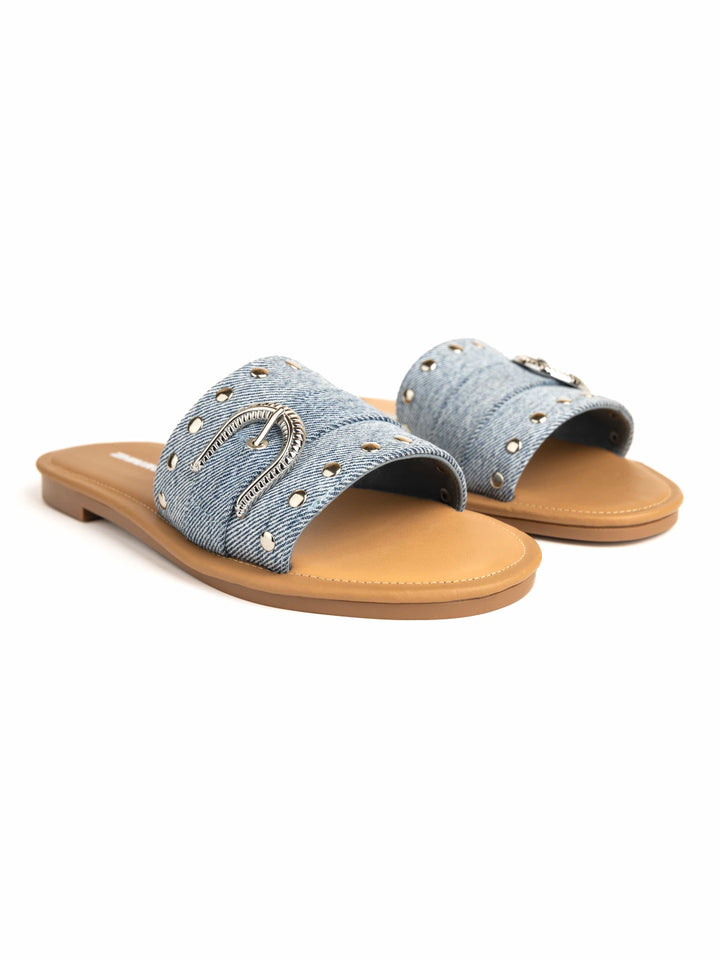 Zhivago Women Women Summer Slides Laia Denim