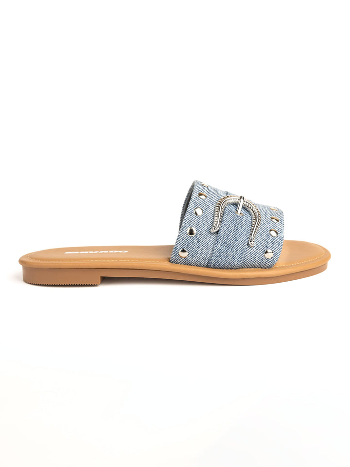 Zhivago Women Women Summer Slides Laia Denim