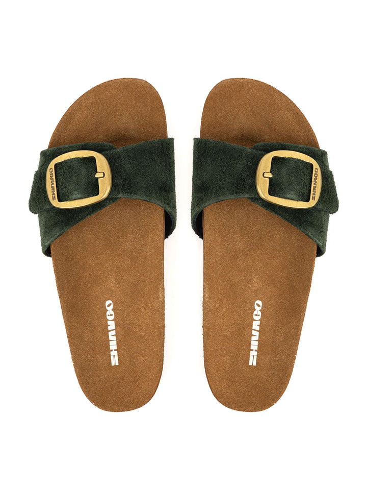 Zhivago Women Women Summer Slides Mono - Genuine Leather
