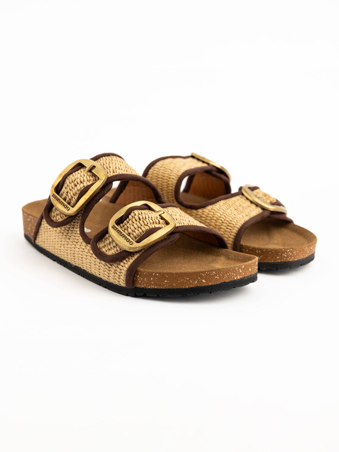Zhivago Women Women Summer Slides Riva Brown