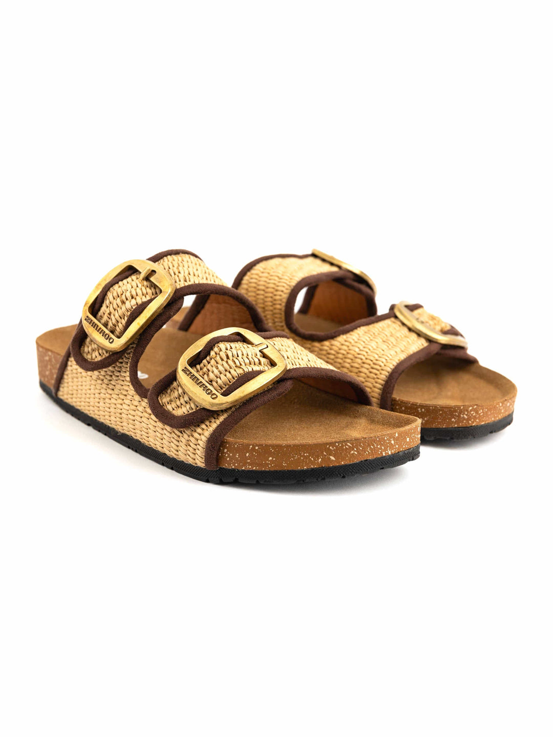 Zhivago Women Women Summer Slides Brown / 36 Riva