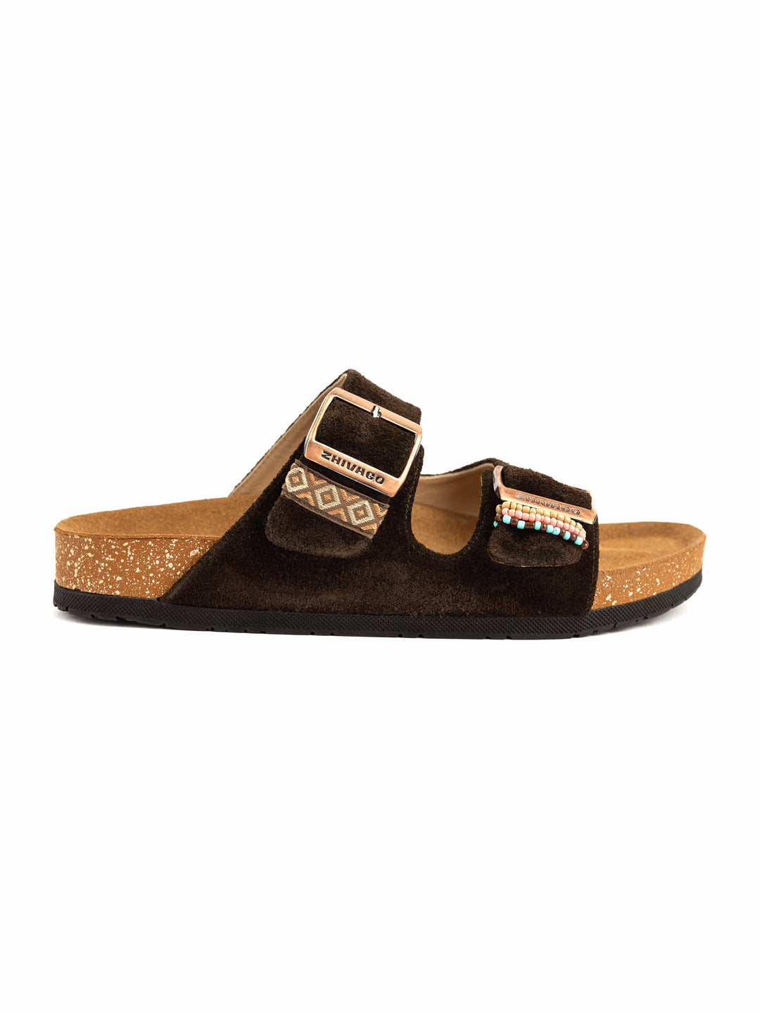 Zhivago Women Women Summer Slides Stack - Genuine Leather