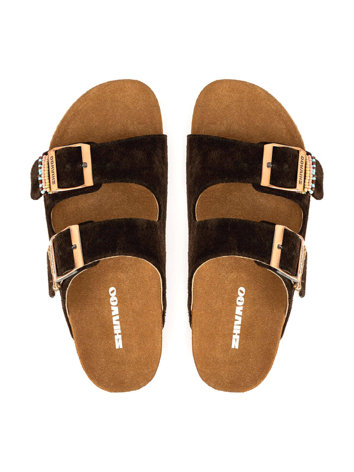 Zhivago Women Women Summer Slides Stack - Genuine Leather
