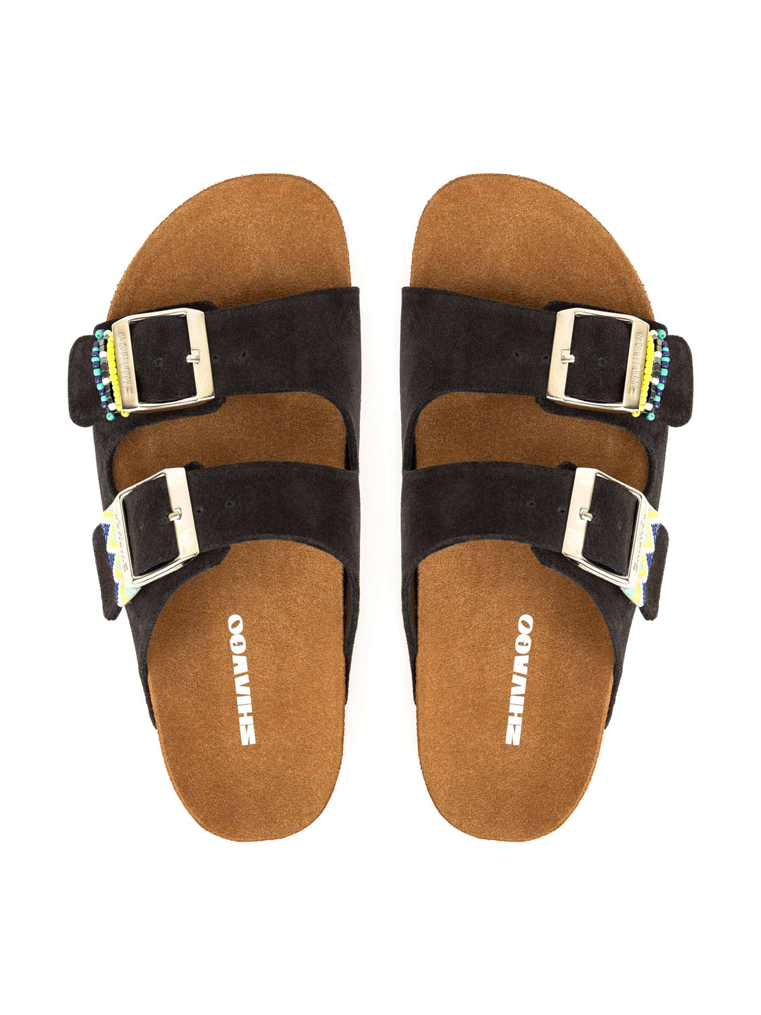 Zhivago Women Women Summer Slides Stack - Genuine Leather