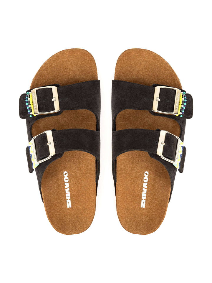 Zhivago Women Women Summer Slides Stack - Genuine Leather