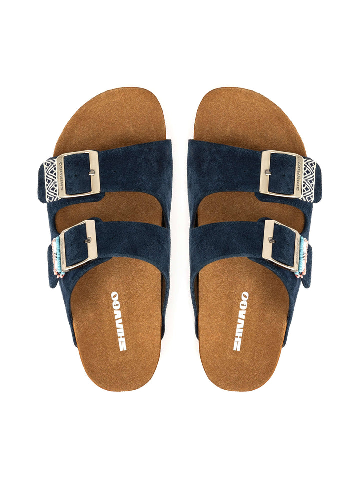 Zhivago Women Women Summer Slides Stack - Genuine Leather