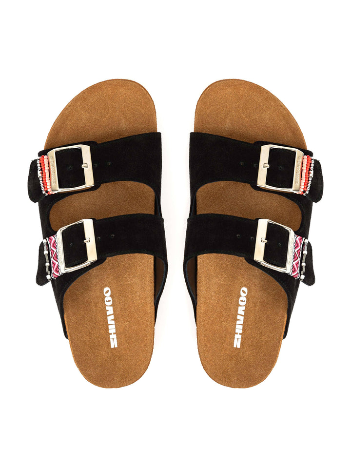 Zhivago Women Women Summer Slides Stack - Genuine Leather