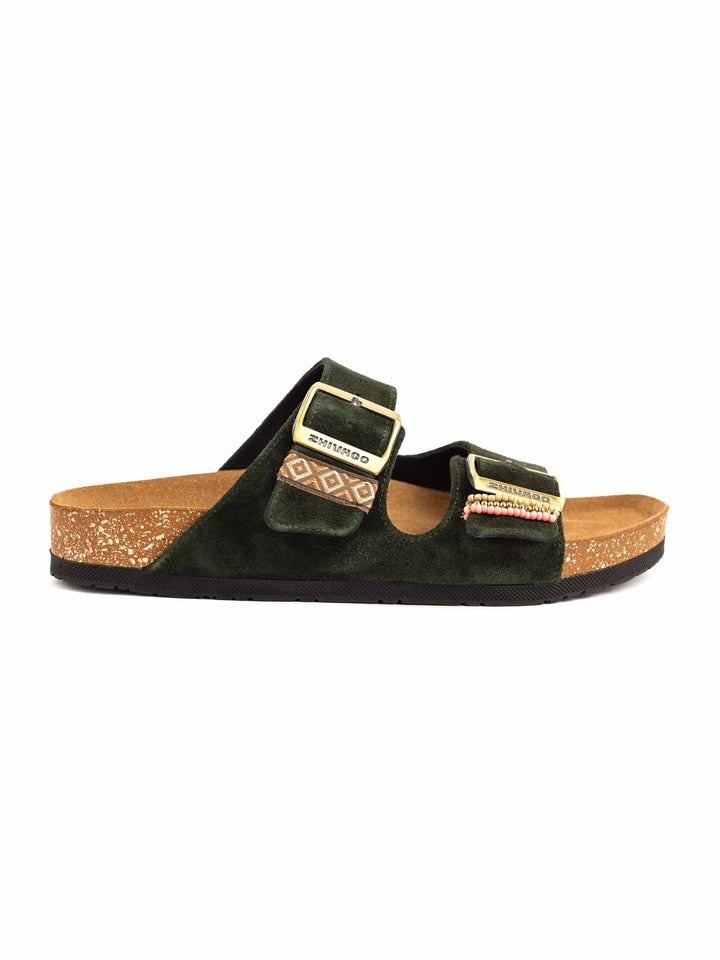 Zhivago Women Women Summer Slides Stack - Genuine Leather