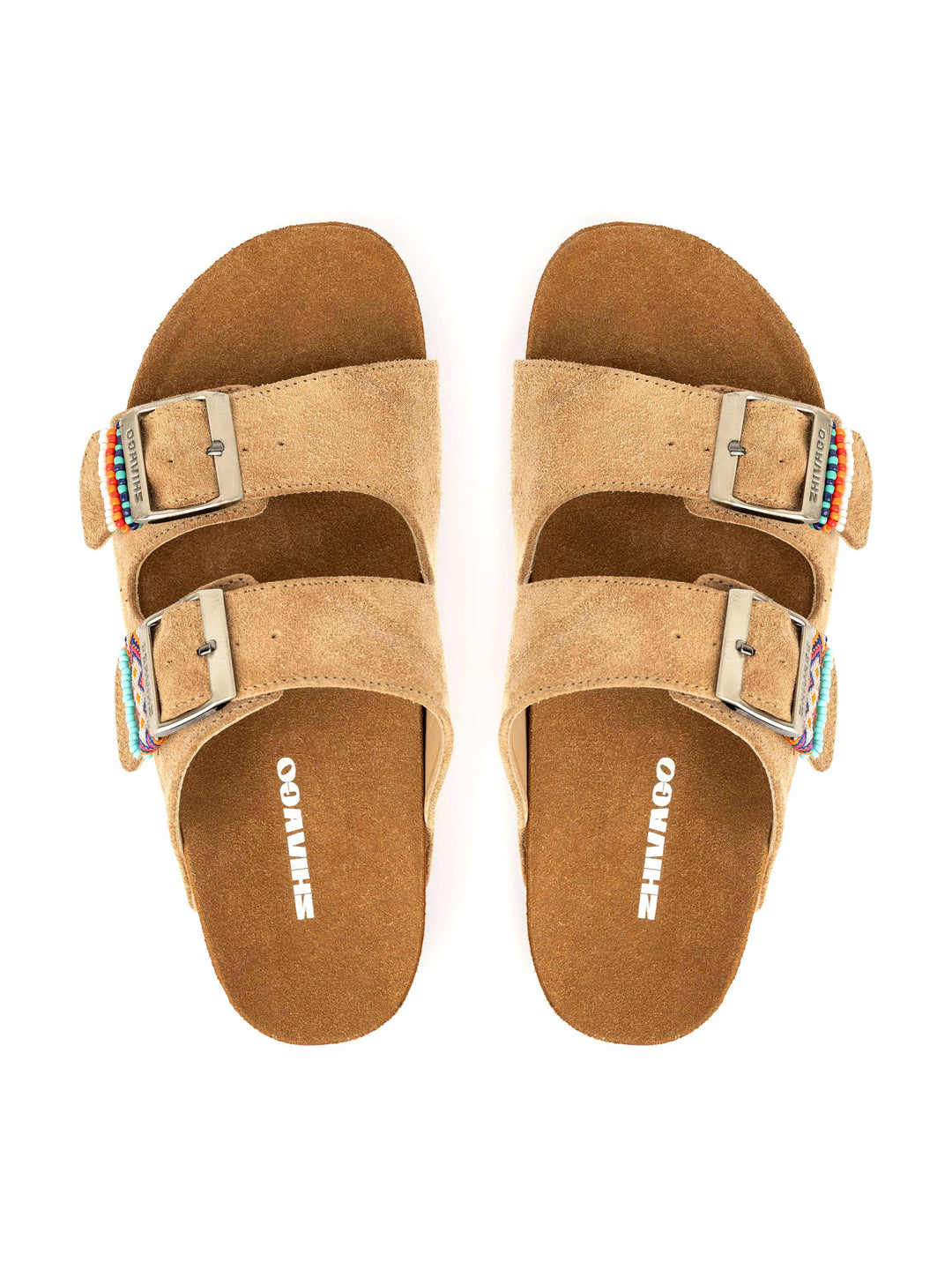 Zhivago Women Women Summer Slides Stack - Genuine Leather