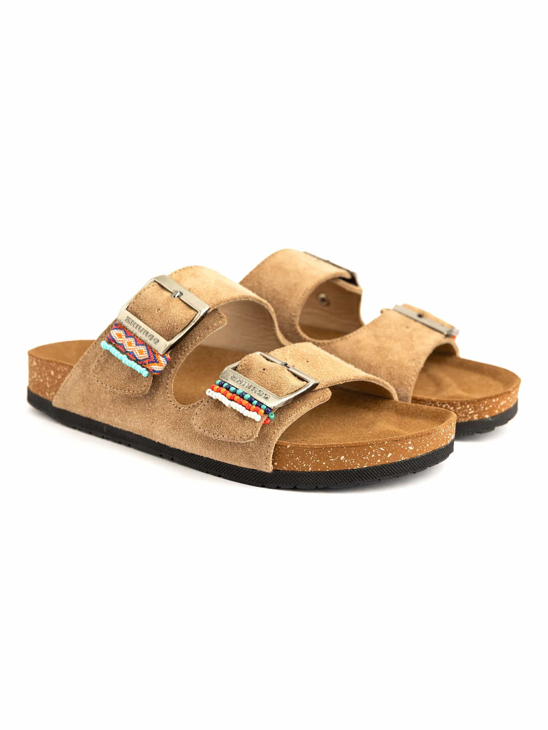 Zhivago Women Women Summer Slides Stack - Genuine Leather